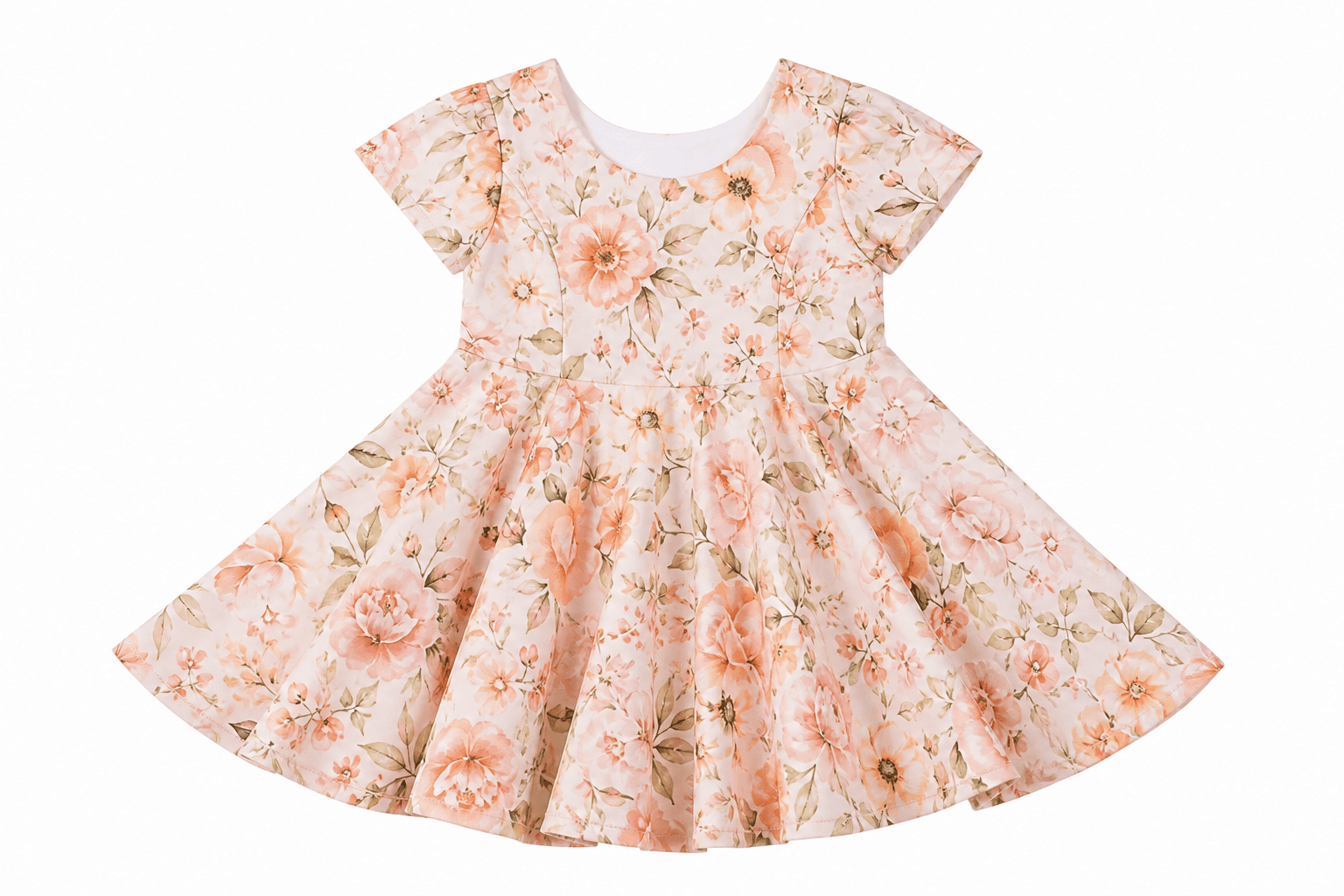 Meadow Panel Twirl Dresses, 6-Piece Size Pack
