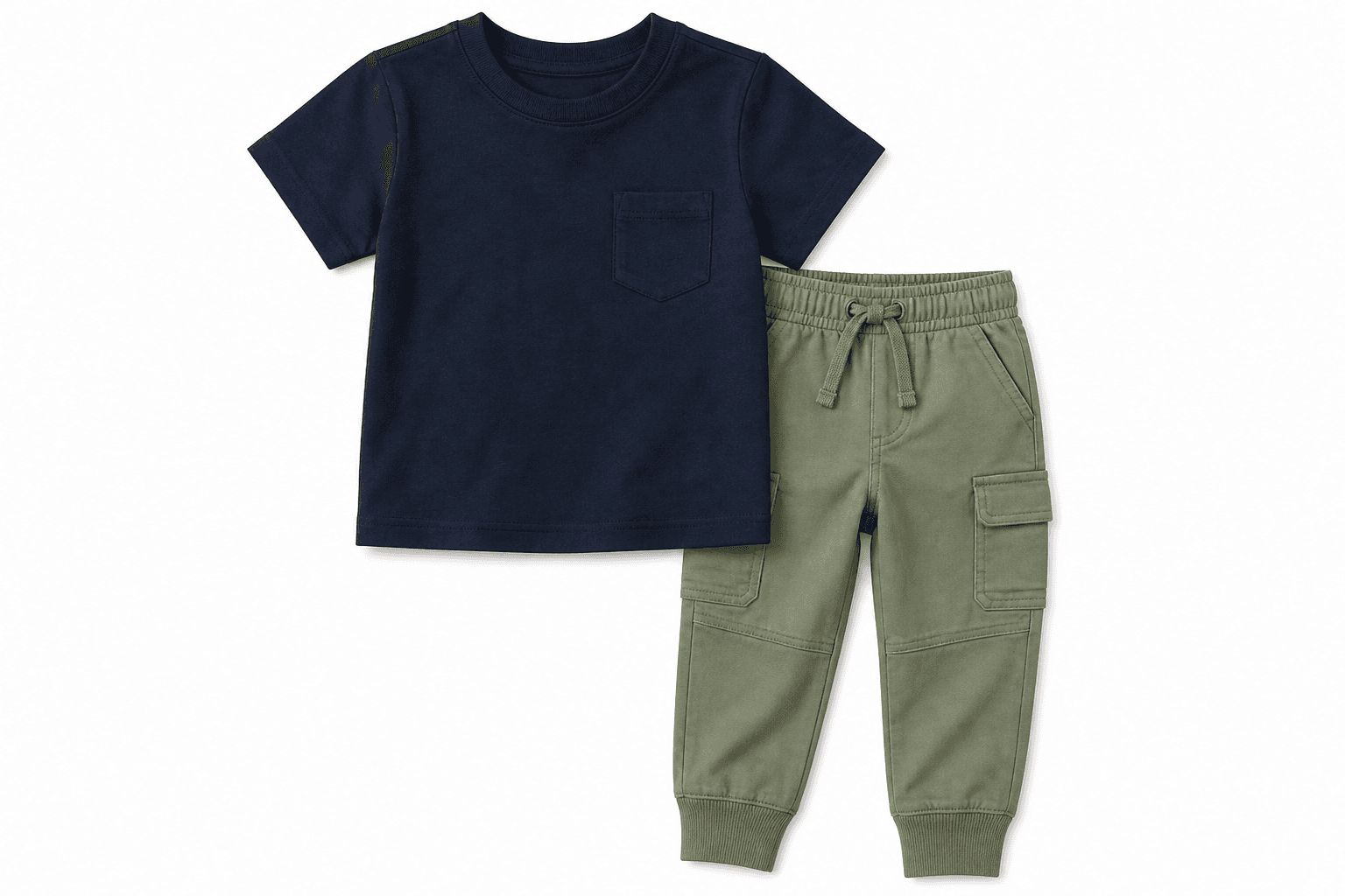 Utility Jogger and Pocket Tee Sets, 4-Set Size Pack